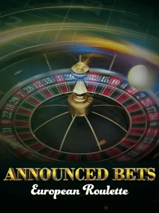European Roulette Announced Bets European Roulette Announced Bets