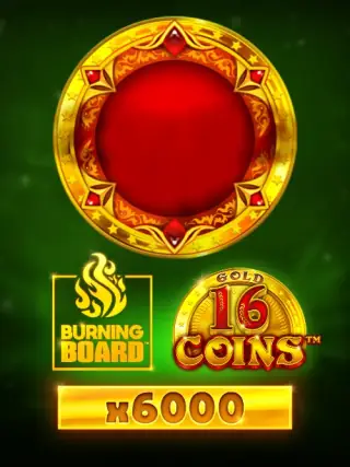 16 Coins™ Gold Burning Board™ 16 Coins™ Gold Burning Board™