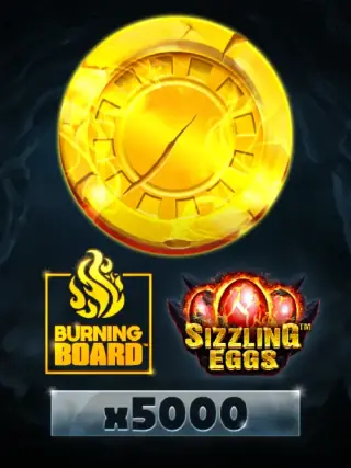 Sizzling Eggs™ Burning Board™ Sizzling Eggs™ Burning Board™