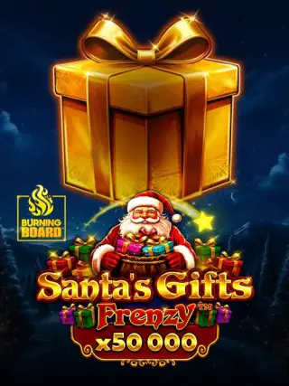 Santa's Gift Frenzy Burning Board™ Santa's Gift Frenzy Burning Board™